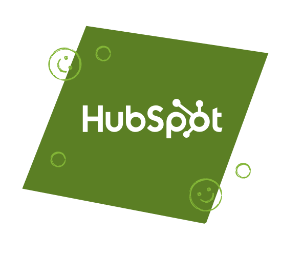 Hubspot logo.